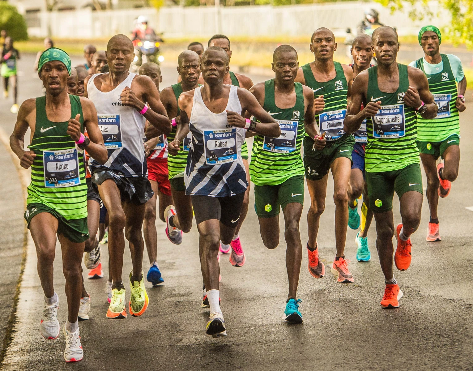 NBRC Members running in a race